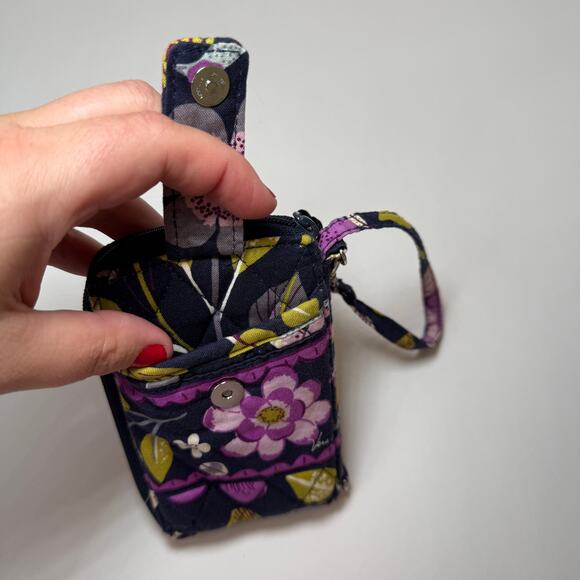 Vera Bradley Nightingale Floral Bird Print Carry It All Wristlet Wallet - Picture 5 of 5